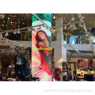 Indoor Full Color SMD P6 LED Flexible Screen Advertising LE